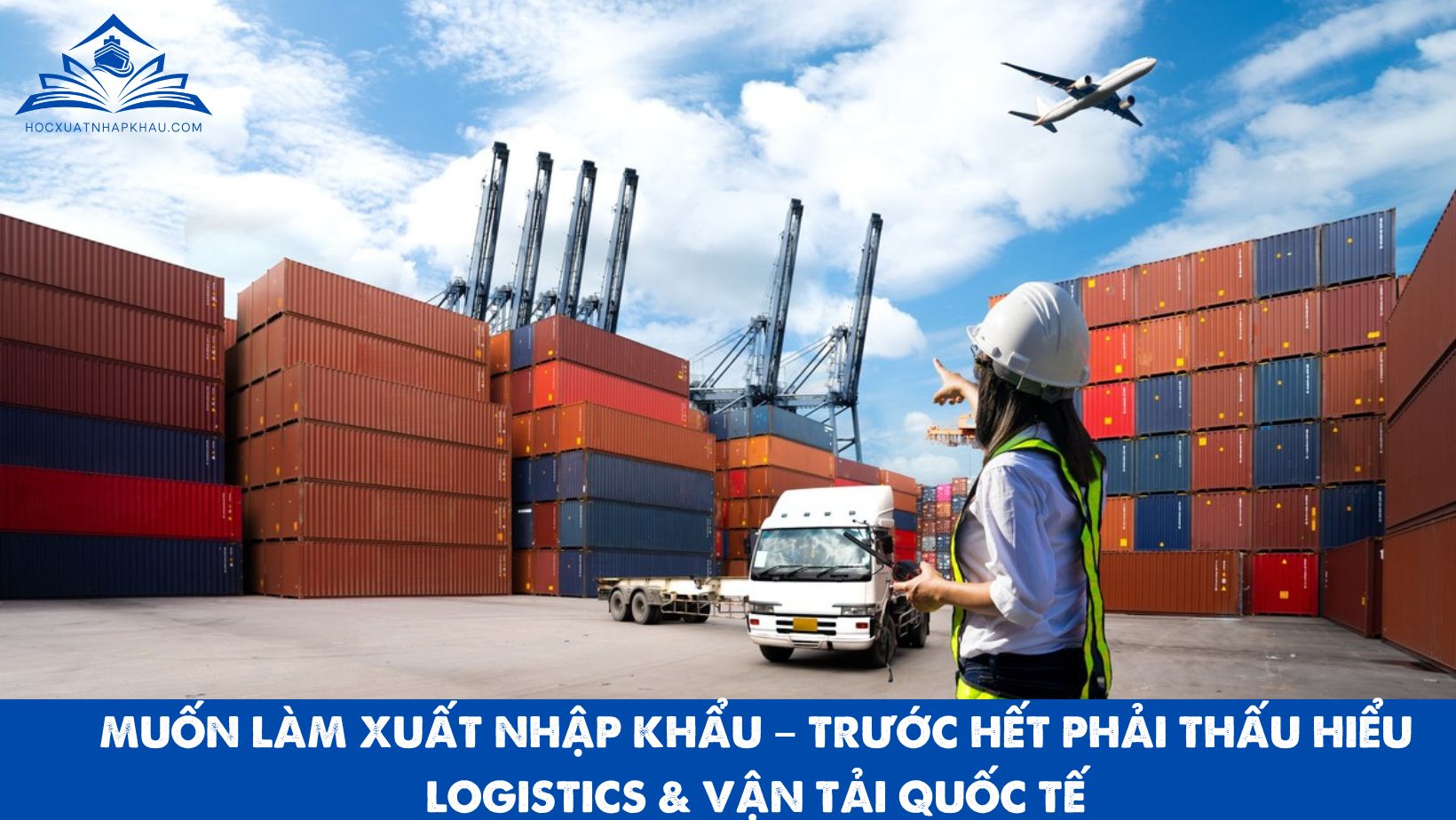 MUỐN LÀM XUẤT NHẬP KHẨU – TRƯỚC HẾT PHẢI THẤU HIỂU LOGISTICS & VẬN TẢI QUỐC TẾ