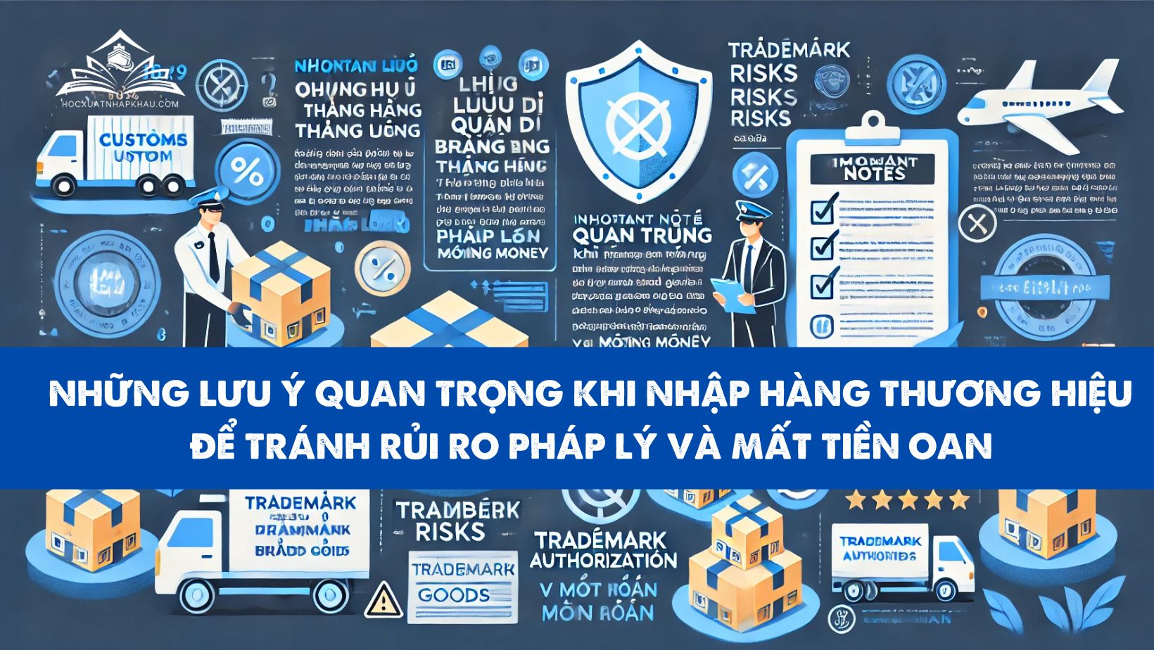NHỮNG LƯU Ý QUAN TRỌNG KHI NHẬP HÀNG THƯƠNG HIỆU ĐỂ TRÁNH RỦI RO PHÁP LÝ VÀ MẤT TIỀN OAN