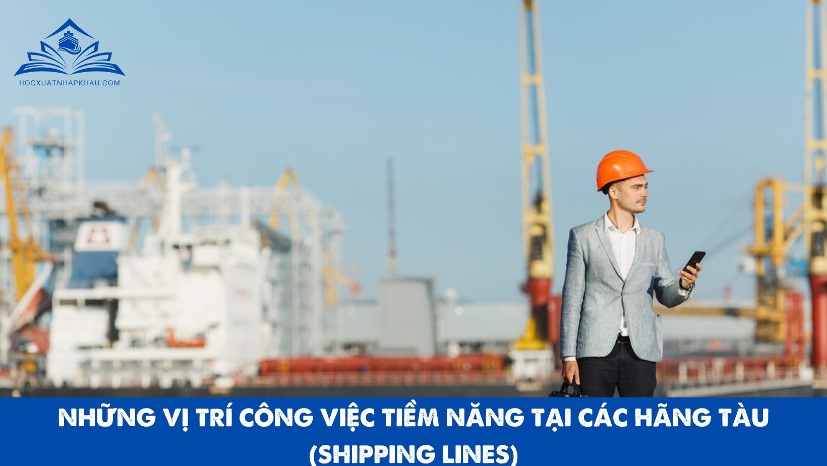 NHỮNG VỊ TRÍ CÔNG VIỆC TIỀM NĂNG TẠI CÁC HÃNG TÀU (SHIPPING LINES)